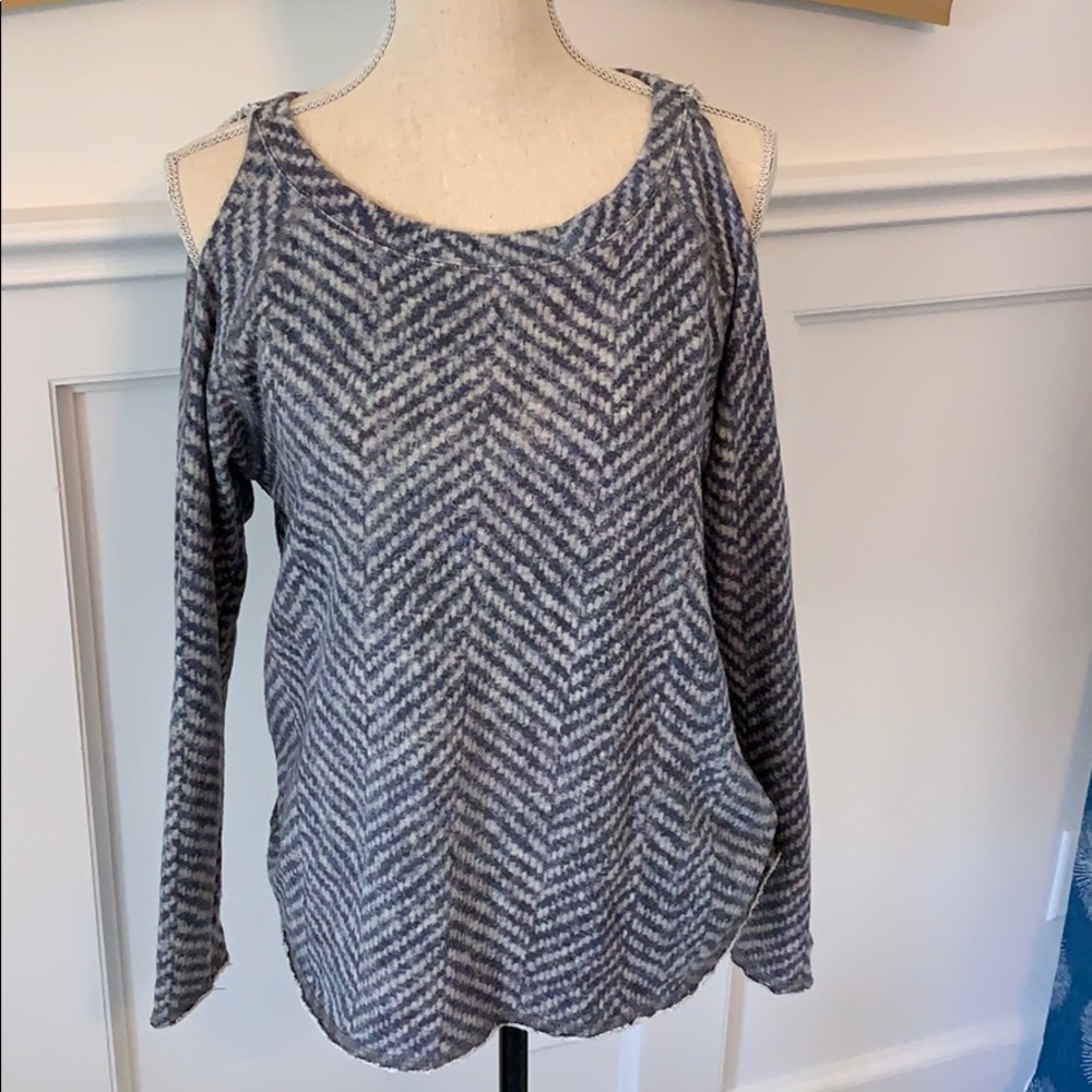 Stylish open shoulder top